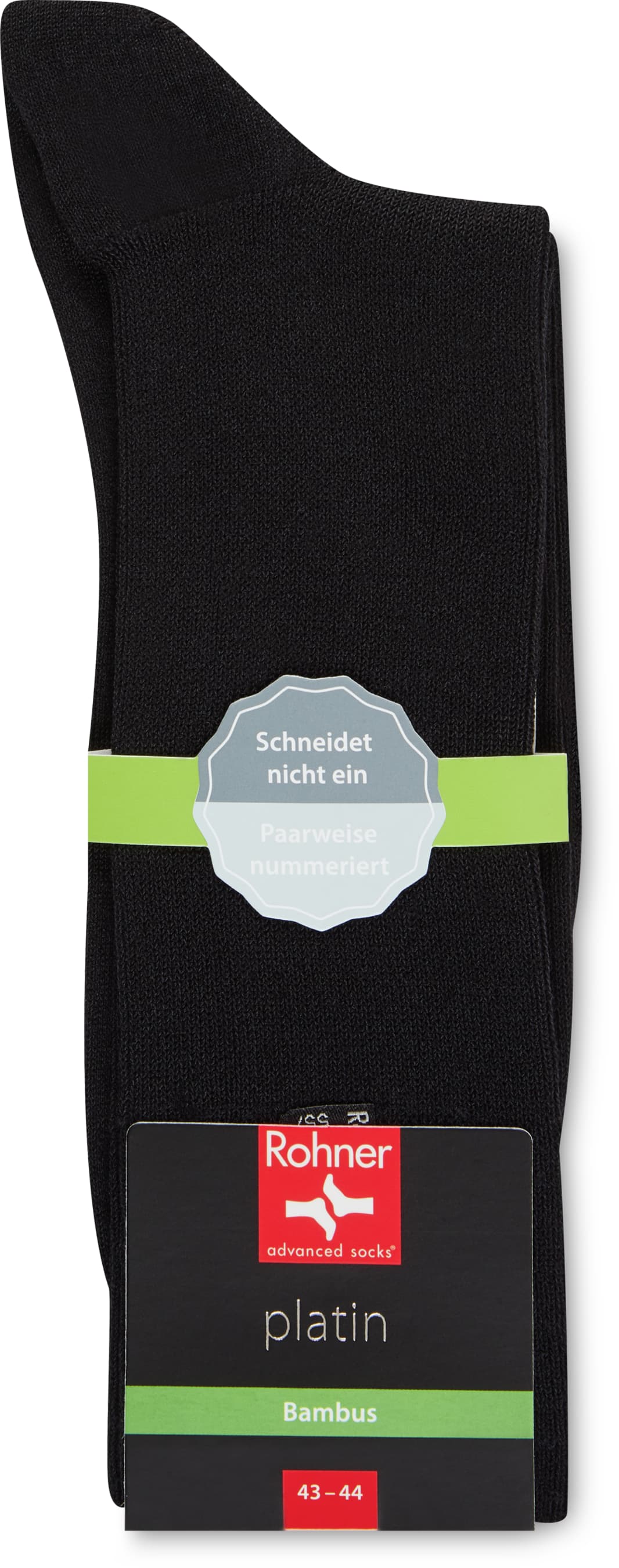 Rohner Herren Socken Platin